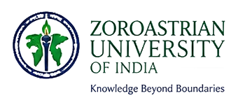 Zoroastrian University of India logo